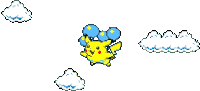 Flying Pikachu Transparent Balloon Pikachu Sticker - Flying Pikachu Transparent Balloon Pikachu Pokemon Yellow Stickers
