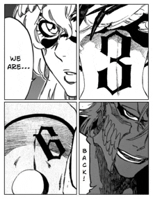 Nebraska Reveal Her Number Coldly And Grimmjow Does The Same GIF