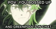 dont boss up fodder greenpool greenp%C3%B8%C3%B8l killuaarmy