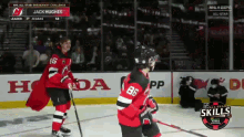 Jack Hughes Mini Hughes GIF - Jack Hughes Mini Hughes Skills Competition GIFs