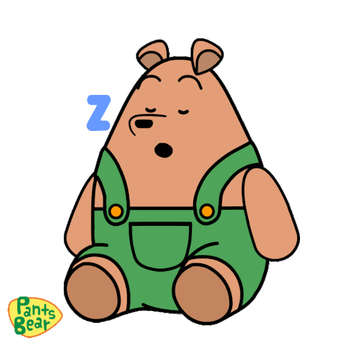 Zzz Sleep Snoring Sticker - Zzz Sleep Snoring Bear Stickers