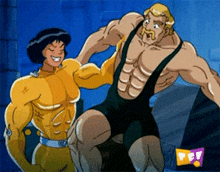 Totally Spies Alex GIF - Totally Spies Alex Muscles GIFs