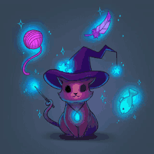 Cat Magic GIF - Cat Magic Witch GIFs