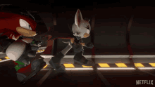 Running Rouge The Bat GIF - Running Rouge The Bat Knuckles The Eechidna GIFs