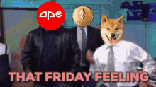 Friday Feelings GIF - Friday Feelings Apes GIFs