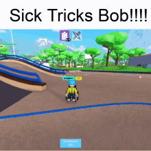 roblox sick tricks bob bobfnf