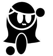 a black and white silhouette of a girl wearing a santa hat and sunglasses .