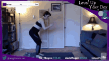 Yoga Level Up Your Dex GIF - Yoga Level Up Your Dex Meghan Caves GIFs