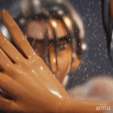 Wiping The Mirror Shower GIF - Wiping The Mirror Shower Ken Sato GIFs