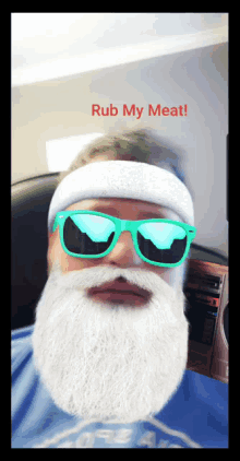 Meat Rub My Meat GIF - Meat Rub My Meat Santa GIFs