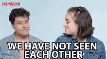 We Have Not Seen Each Other Friends GIF - We Have Not Seen Each Other Friends Bff GIFs