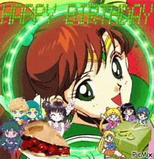 Sailor Jupiter Birthday GIF - Sailor Jupiter Birthday Sailor Moon GIFs