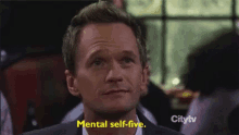 Himym How I Met Your Mother GIF - Himym How I Met Your Mother Mental Self Five GIFs