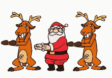 Santa Dancing Santa GIF - Santa Dancing Santa Happy GIFs