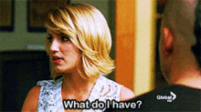 Glee Quinn Fabray GIF - Glee Quinn Fabray What Do I Have GIFs