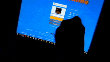 a computer screen shows a website called tavaria online