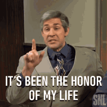 Its Been The Honor Of My Life John Krasinski GIF - Its Been The Honor Of My Life John Krasinski Saturday Night Live GIFs