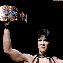 Chyna Intercontinental Champion GIF - Chyna Intercontinental Champion Entrance GIFs