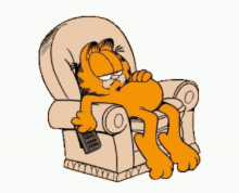Garfield Lazy GIF - Garfield Lazy Sleepy GIFs