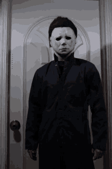 bonky halloween michael myers pointing pointing finger