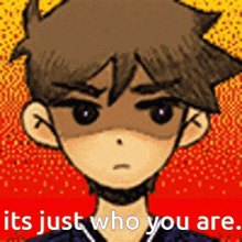 Omori Its Just Who You Are GIF - Omori Its Just Who You Are What Did I Expect GIFs