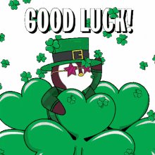 clover goodluck luck best of luck leprechaun