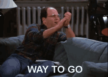 Way To Go Seinfeld GIF - Way To Go Seinfeld Jason Alexander GIFs