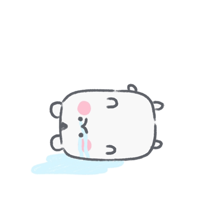 Rabbit Blushed Sticker Rabbit Blushed Cute Discover Share Gifs