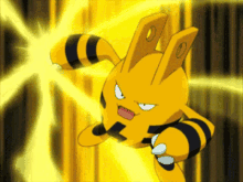 Elekid Pokémon Elekid GIF - Elekid Pokémon Elekid Thunder Punch GIFs
