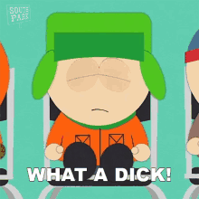 What A Dick Kyle Broflovski GIF - What A Dick Kyle Broflovski South Park GIFs