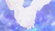 a couple holding hands in front of a blue background with the word rca on it