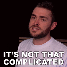 Its Not That Complicated Lewis Jackson GIF - Its Not That Complicated Lewis Jackson Its Not That Difficult GIFs