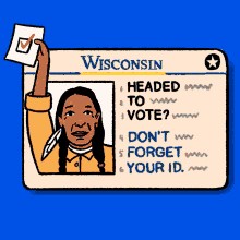 Vote Go Vote Wisconsin GIF