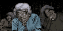 Shh Creepy Grandma GIF - Shh Creepy Grandma Old Lady GIFs