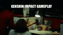 Genshin Impact Meme GIF - Genshin Impact Meme Eric Andre GIFs