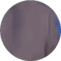 a blurred image of a person in a circle