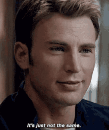 Captain America Not The Same GIF - Captain America Not The Same What Can I Say GIFs