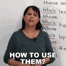 How To Use Them Rebecca GIF - How To Use Them Rebecca Engvid GIFs