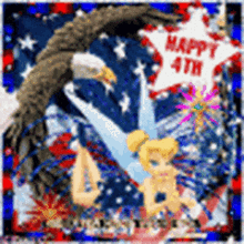 Tinkerbell Happy4th Of July GIF - Tinkerbell Happy4th Of July Fireworks GIFs