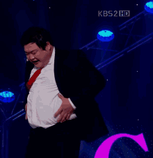 개콘 뱃살 똥배 다이어트 GIF - Gag Concert Korean Tv Belly GIFs