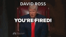 Youre Fired Donald Trump GIF - Youre Fired Donald Trump The Apprentice GIFs