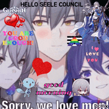 Hello Seele Council Honkai Starrail GIF