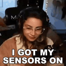 I Got My Sensors On Melissa GIF - I Got My Sensors On Melissa Nufo GIFs