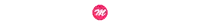 a pink circle with the letter m in it