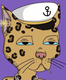 Gutter Cat Leopard Captain GIF - Gutter Cat Leopard Captain GIFs