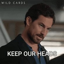 Keep Our Heads Down And Do As We'Re Told Cole Ellis GIF - Keep Our Heads Down And Do As We'Re Told Cole Ellis Wild Cards GIFs