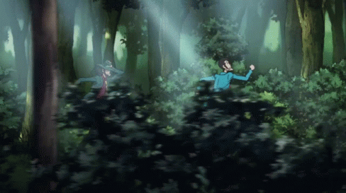 Anime Forest GIF - Anime Forest Scenery - Discover & Share GIFs