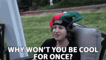 Why Wont You Be Cool For Once Loser GIF - Why Wont You Be Cool For Once Be Cool Loser GIFs