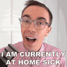 I Am Currently At Home Sick Austin Evans GIF - I Am Currently At Home Sick Austin Evans I Am Currently Sick At Home GIFs