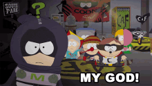 My God Mysterion GIF - My God Mysterion The Coon GIFs